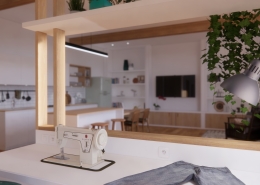 la renovation d'une cuisine en dordogne et belves