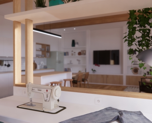 la renovation d'une cuisine en dordogne et belves