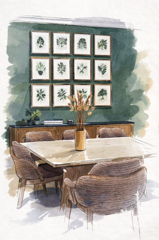 Croqui d'une renovation à Cestas