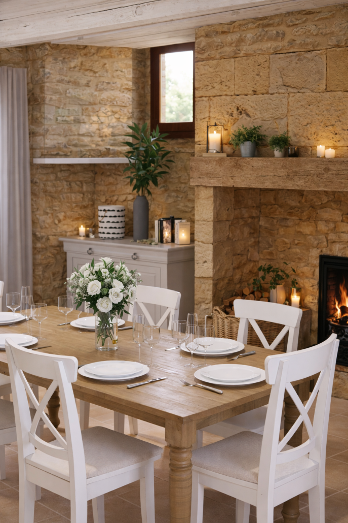 La rénovation d'une maison à Belvès / Dordogne