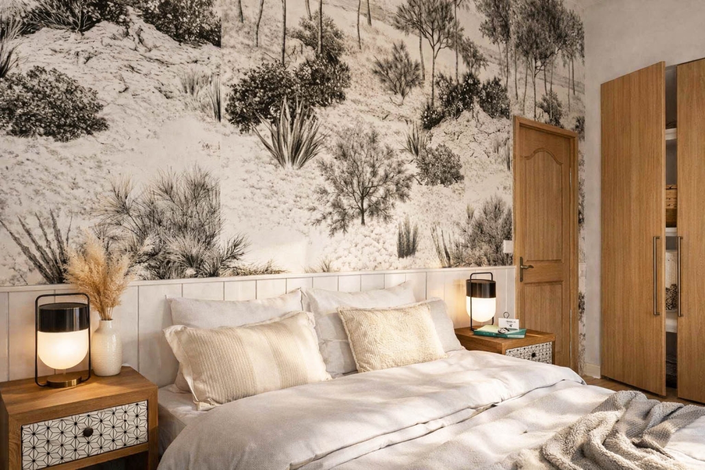 la renovation d'une chambre en dordogne